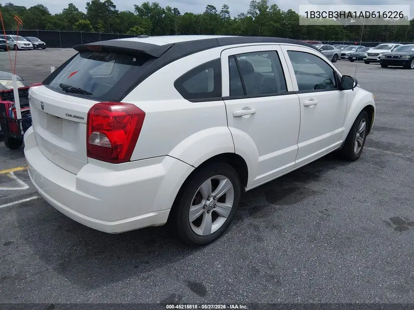 2010 Dodge Caliber Mainstreet VIN: 1B3CB3HA1AD616226 Lot: 45215818