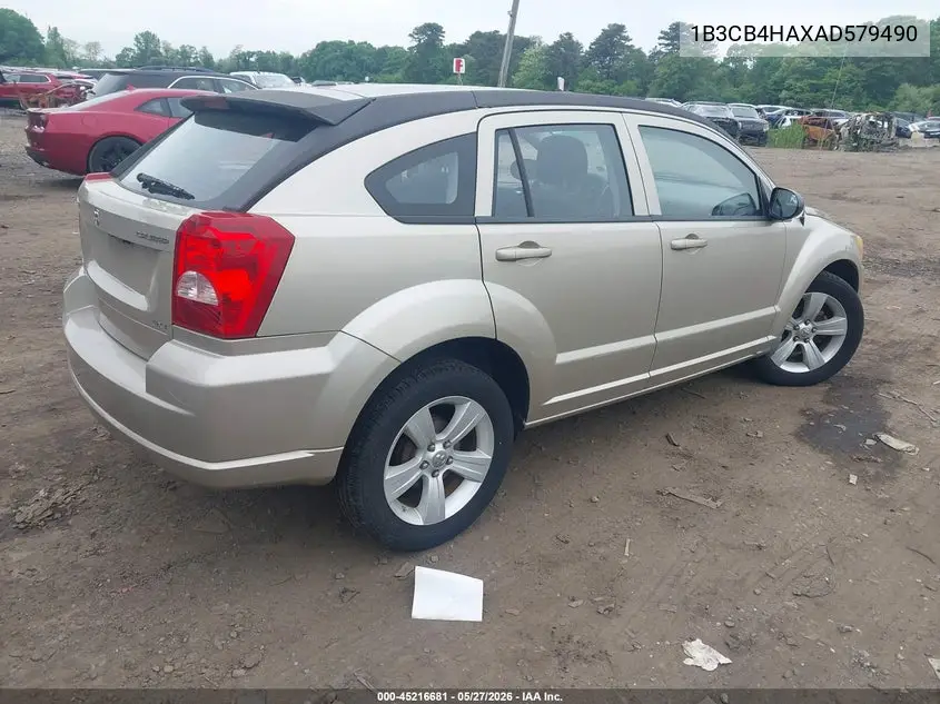 2010 Dodge Caliber Sxt VIN: 1B3CB4HAXAD579490 Lot: 45216681