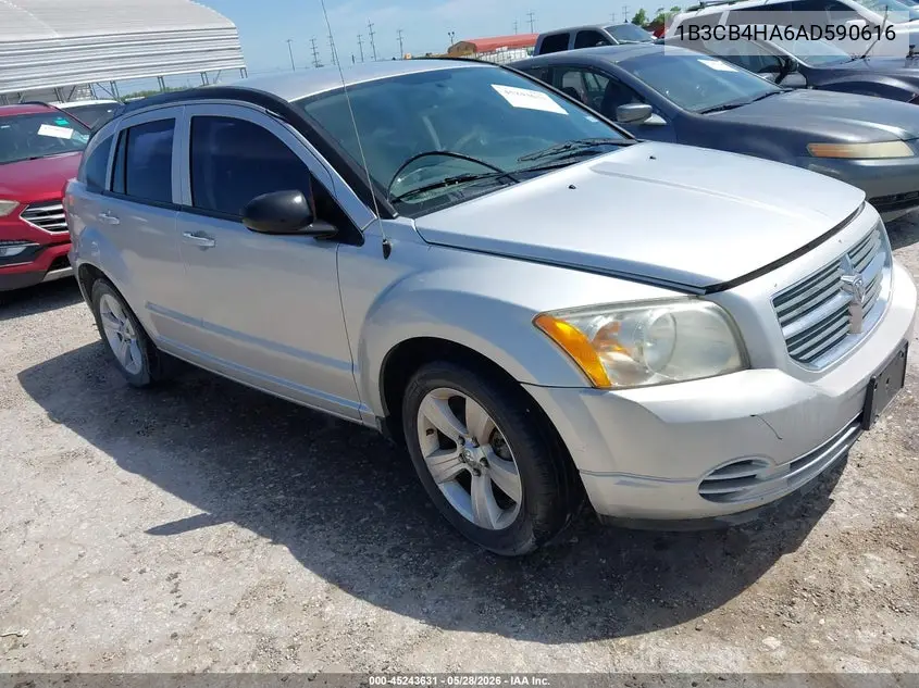 2010 Dodge Caliber Sxt VIN: 1B3CB4HA6AD590616 Lot: 45243631