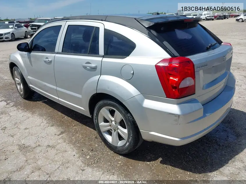 2010 Dodge Caliber Sxt VIN: 1B3CB4HA6AD590616 Lot: 45243631