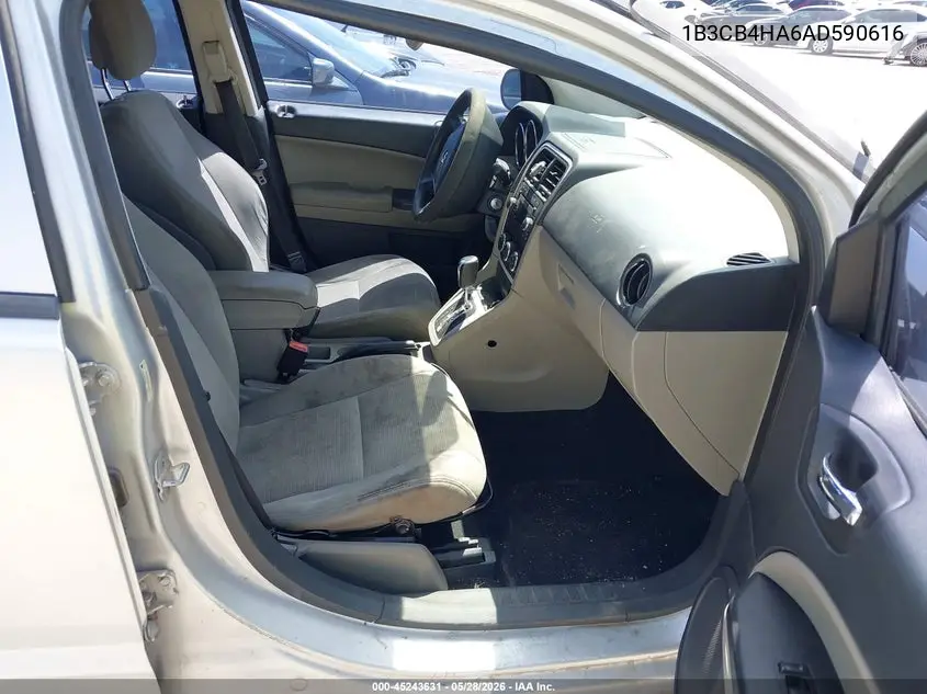 2010 Dodge Caliber Sxt VIN: 1B3CB4HA6AD590616 Lot: 45243631