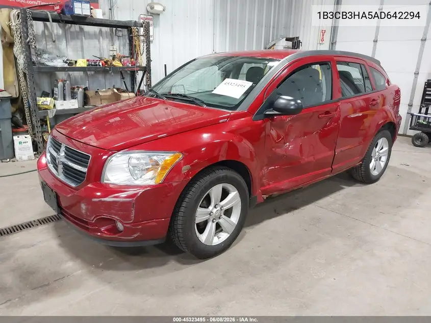 2010 Dodge Caliber Mainstreet VIN: 1B3CB3HA5AD642294 Lot: 45323495