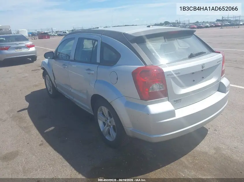 2010 Dodge Caliber Sxt VIN: 1B3CB4HA1AD652066 Lot: 45389539