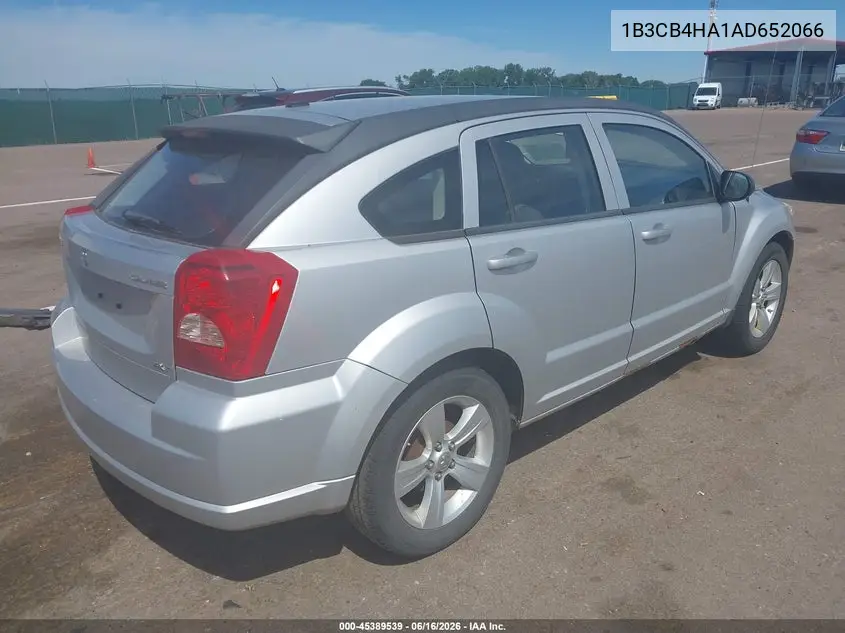 2010 Dodge Caliber Sxt VIN: 1B3CB4HA1AD652066 Lot: 45389539