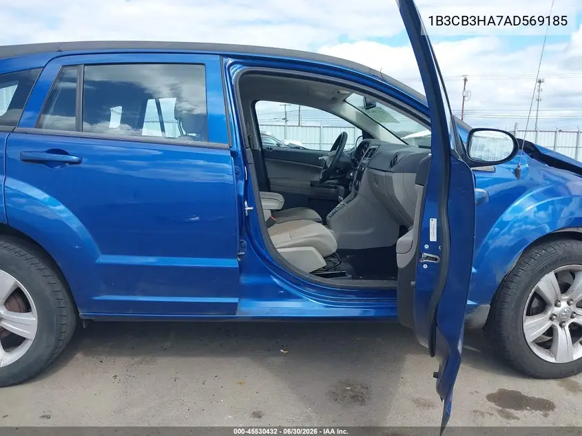 2010 Dodge Caliber Mainstreet VIN: 1B3CB3HA7AD569185 Lot: 45530432