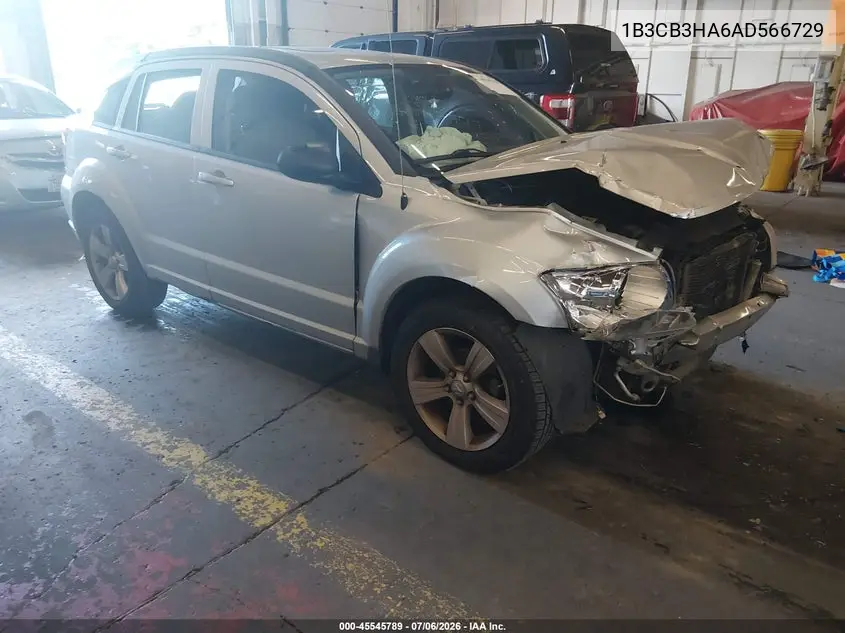2010 Dodge Caliber Mainstreet VIN: 1B3CB3HA6AD566729 Lot: 45545789