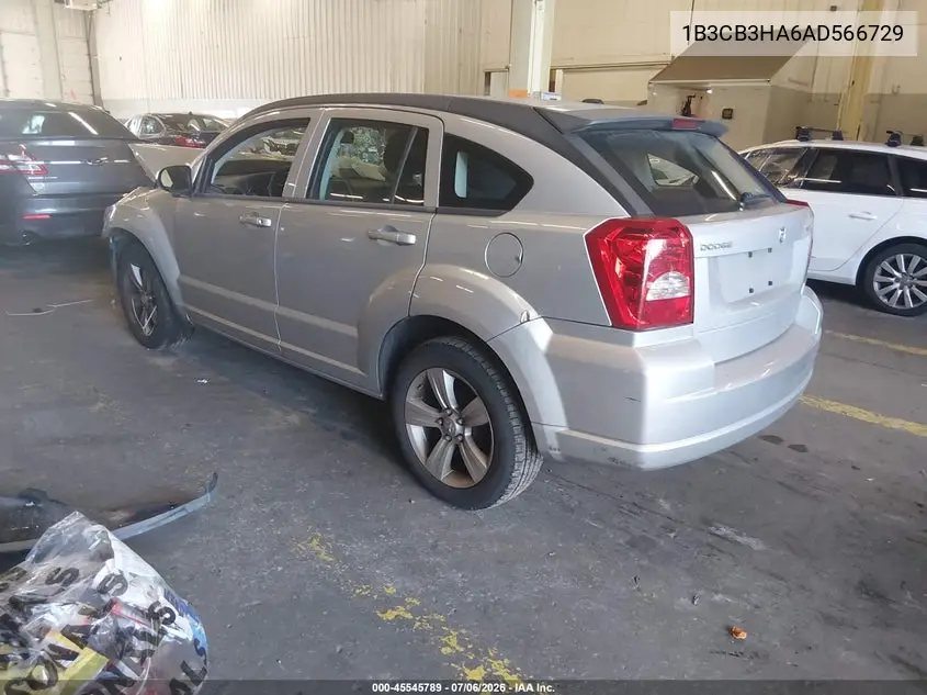 2010 Dodge Caliber Mainstreet VIN: 1B3CB3HA6AD566729 Lot: 45545789