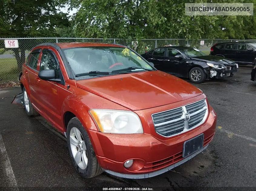 2010 Dodge Caliber Mainstreet VIN: 1B3CB3HA8AD569065 Lot: 45589647