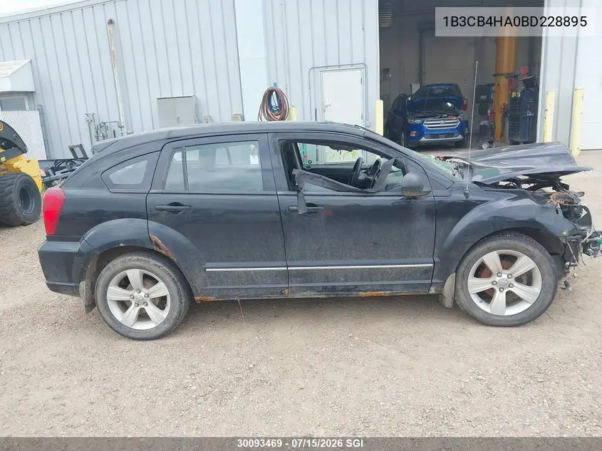 2011 Dodge Caliber Sxt VIN: 1B3CB4HA0BD228895 Lot: 30093469