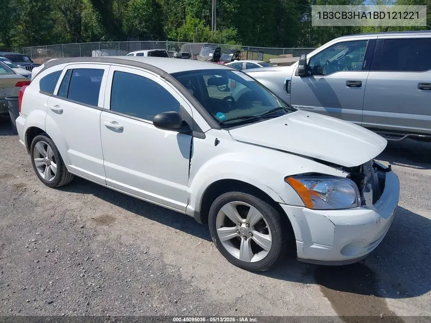 2011 Dodge Caliber Mainstreet VIN: 1B3CB3HA1BD121221 Lot: 45095036