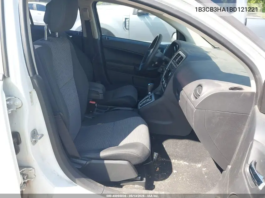 2011 Dodge Caliber Mainstreet VIN: 1B3CB3HA1BD121221 Lot: 45095036