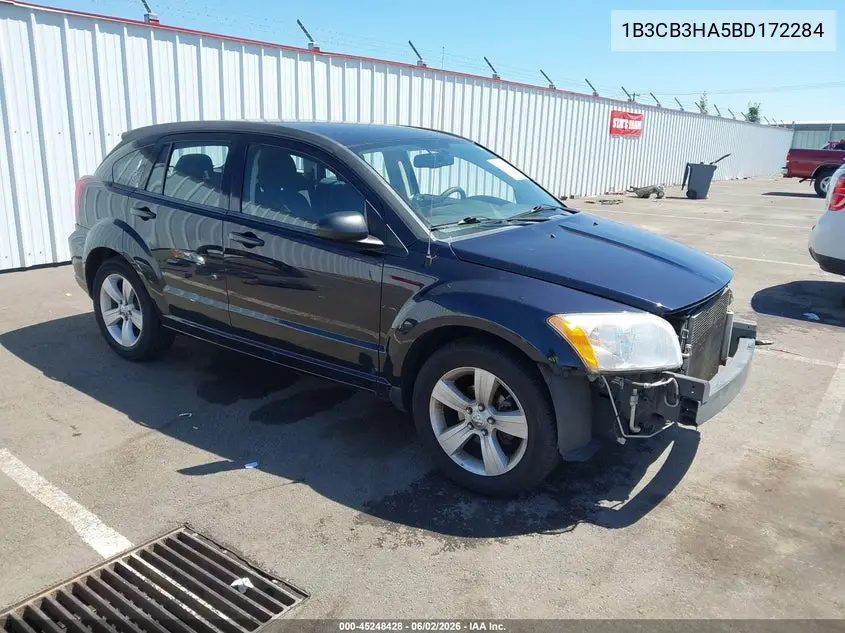 2011 Dodge Caliber Mainstreet VIN: 1B3CB3HA5BD172284 Lot: 45248428