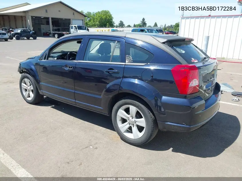 2011 Dodge Caliber Mainstreet VIN: 1B3CB3HA5BD172284 Lot: 45248428