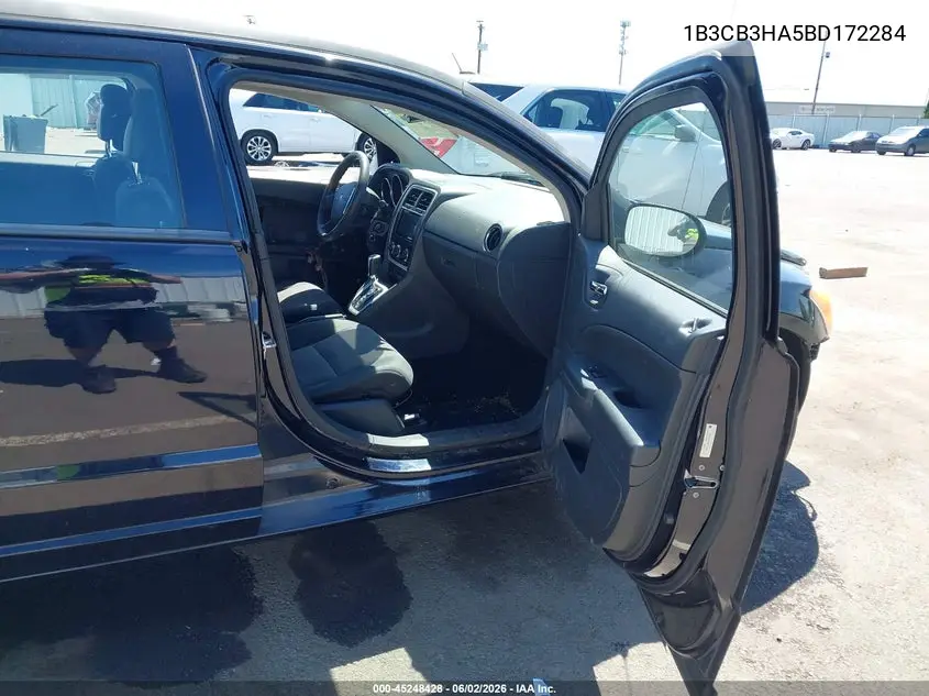 2011 Dodge Caliber Mainstreet VIN: 1B3CB3HA5BD172284 Lot: 45248428