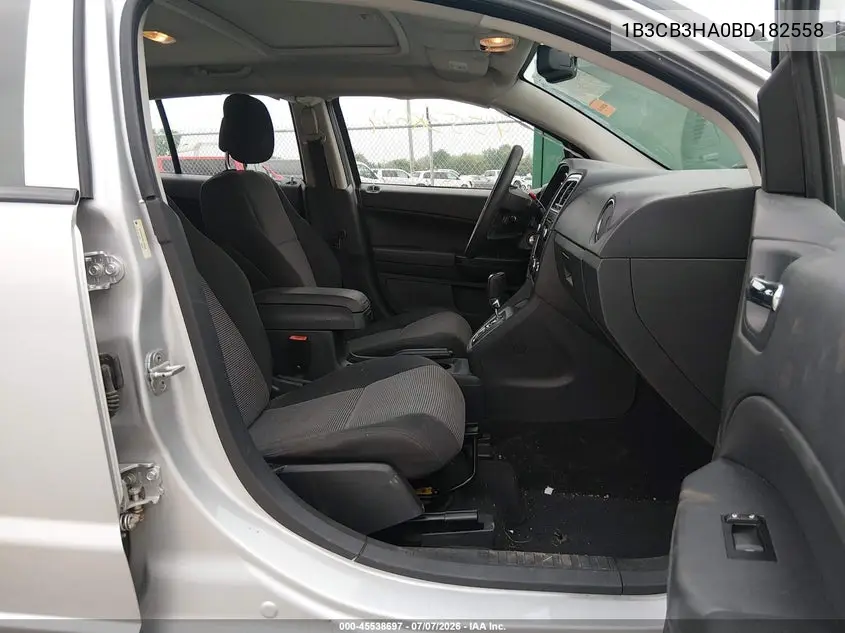 2011 Dodge Caliber Mainstreet VIN: 1B3CB3HA0BD182558 Lot: 45538697