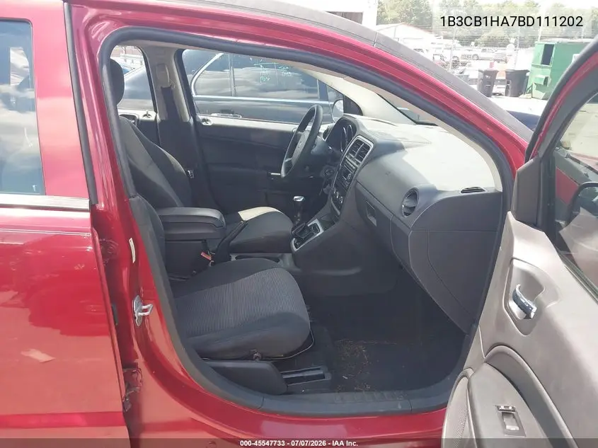 2011 Dodge Caliber Express VIN: 1B3CB1HA7BD111202 Lot: 45547733