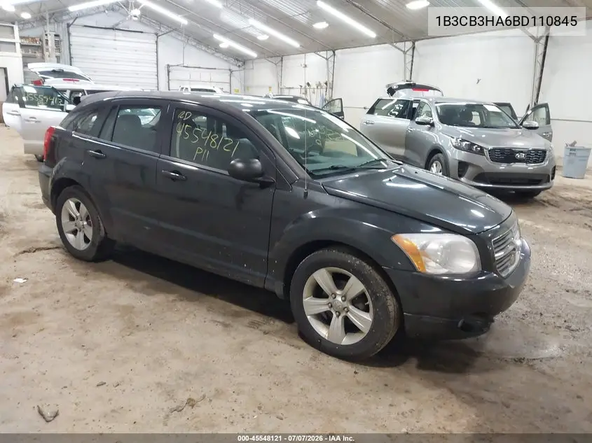2011 Dodge Caliber Mainstreet VIN: 1B3CB3HA6BD110845 Lot: 45548121