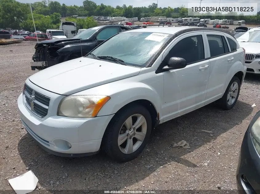 2011 Dodge Caliber Mainstreet VIN: 1B3CB3HA5BD118225 Lot: 45554025