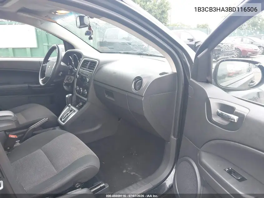 2011 Dodge Caliber Mainstreet VIN: 1B3CB3HA3BD116506 Lot: 45559116