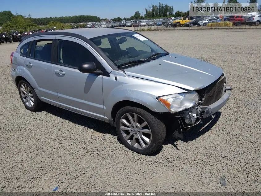 2011 Dodge Caliber Heat VIN: 1B3CB5HA1BD160886 Lot: 45656182