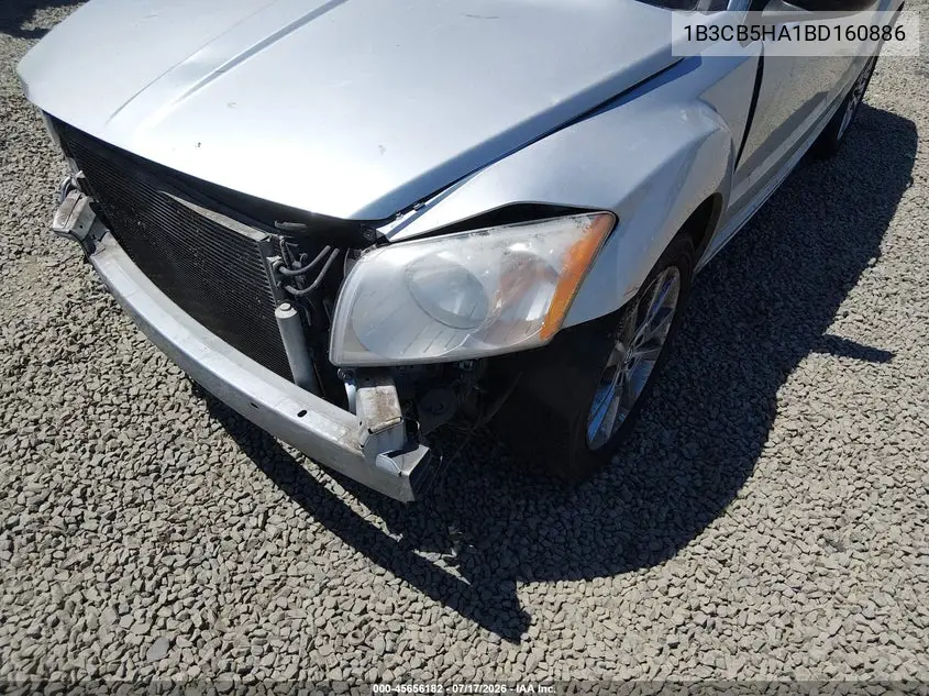 2011 Dodge Caliber Heat VIN: 1B3CB5HA1BD160886 Lot: 45656182