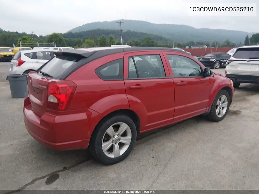 2012 Dodge Caliber Sxt VIN: 1C3CDWDA9CD535210 Lot: 45558018