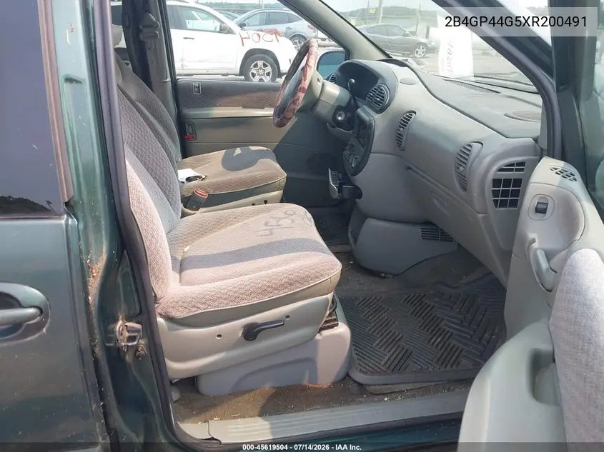1999 Dodge Grand Caravan Se VIN: 2B4GP44G5XR200491 Lot: 45619504