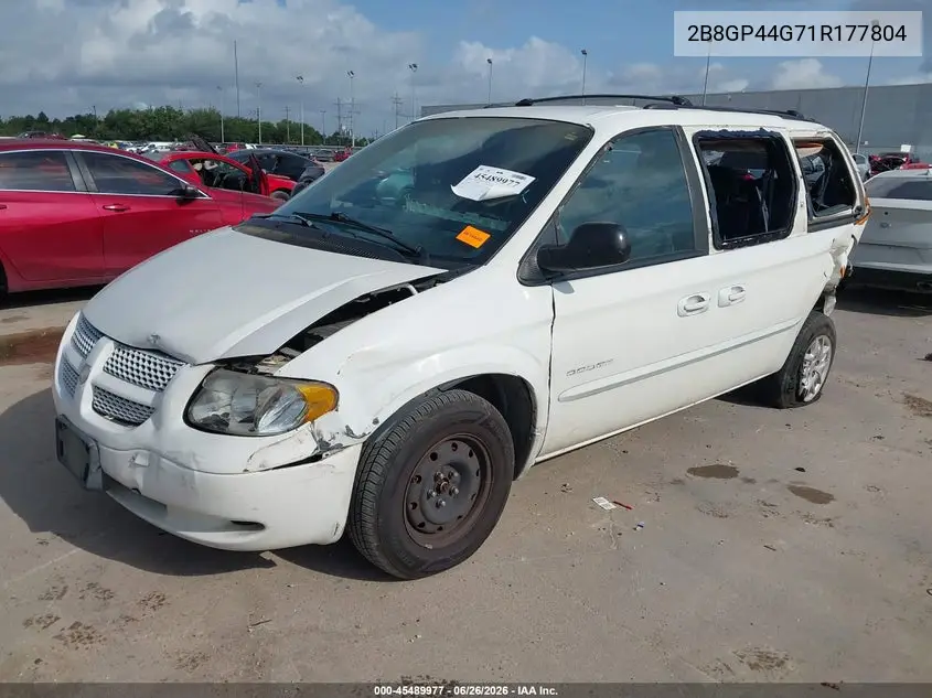 2B8GP44G71R177804 2001 Dodge Grand Caravan Sport
