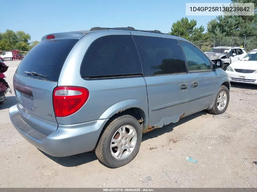 1D4GP25R13B239842 2003 Dodge Caravan Se