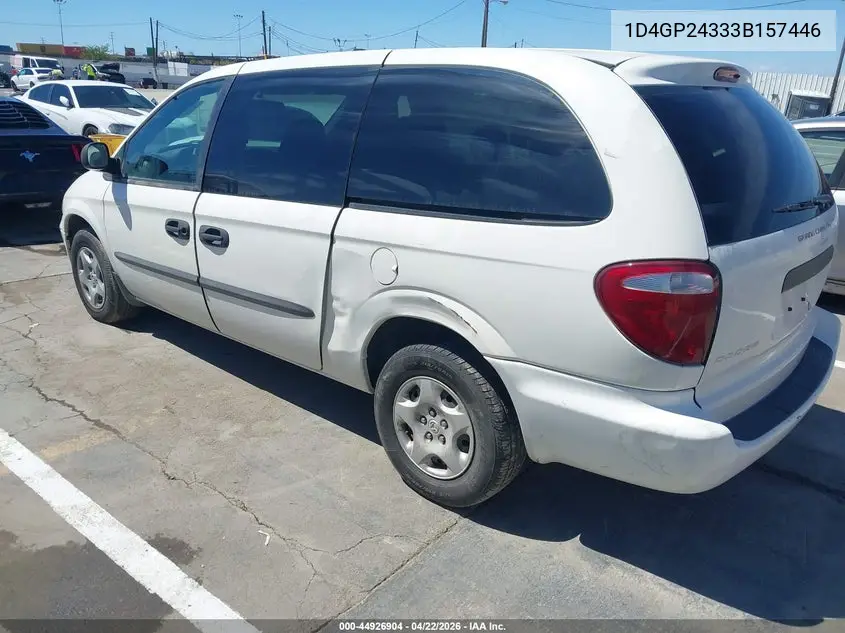 1D4GP24333B157446 2003 Dodge Grand Caravan Se