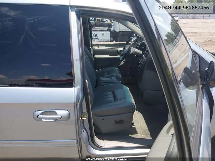 2006 Dodge Grand Caravan Sxt VIN: 2D4GP44L96R857456 Lot: 45550874