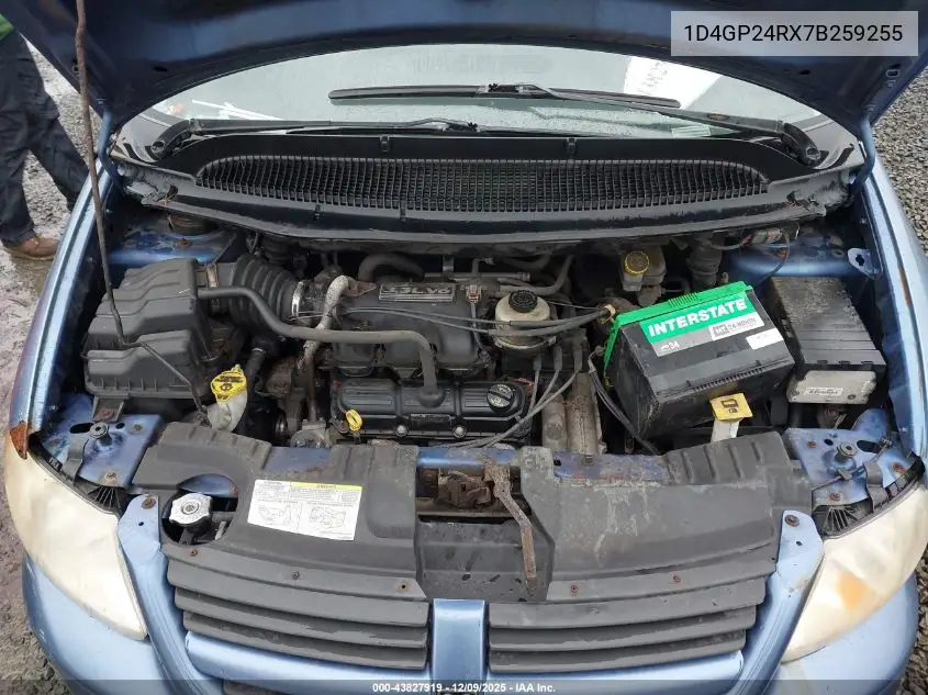 1D4GP24RX7B259255 2007 Dodge Grand Caravan Se