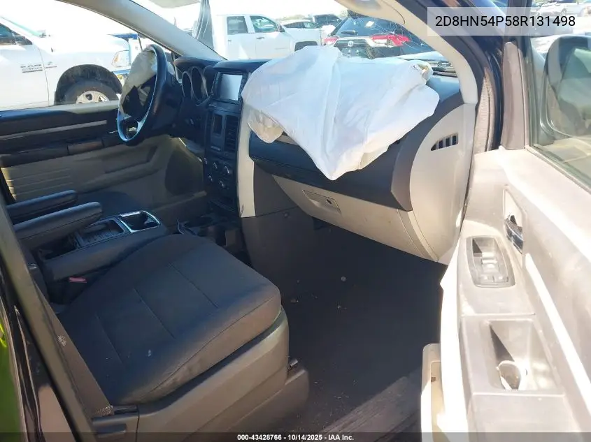 2D8HN54P58R131498 2008 Dodge Grand Caravan Sxt