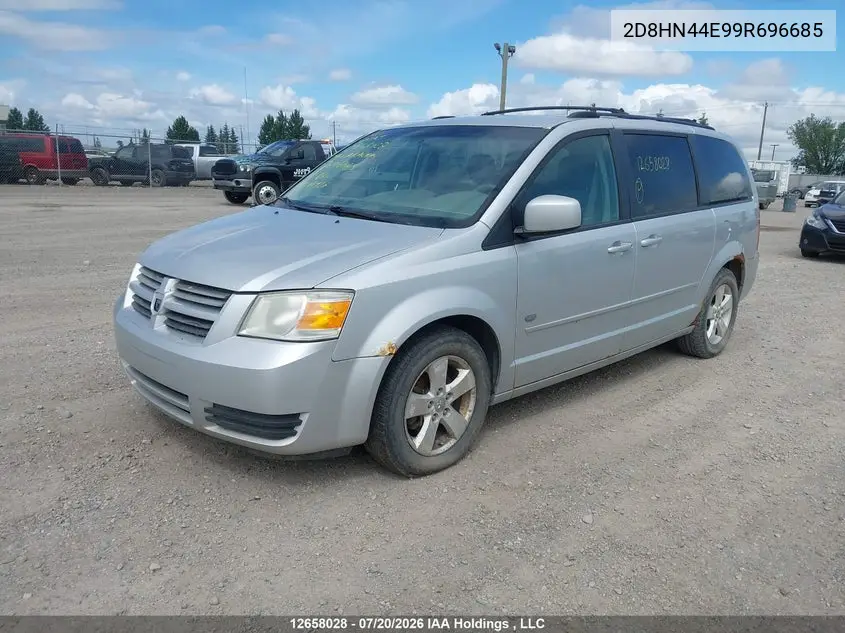 2009 Dodge Grand Caravan Se VIN: 2D8HN44E99R696685 Lot: 12658028