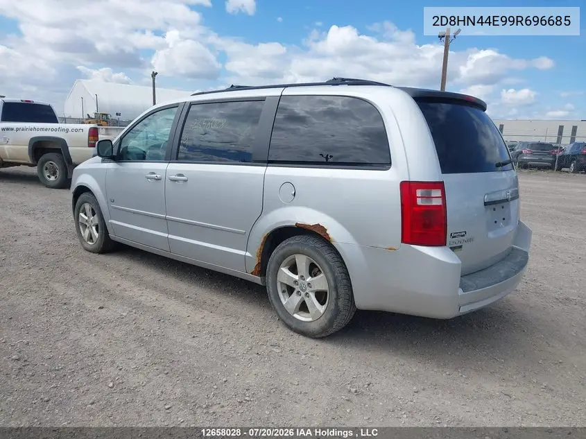 2009 Dodge Grand Caravan Se VIN: 2D8HN44E99R696685 Lot: 12658028