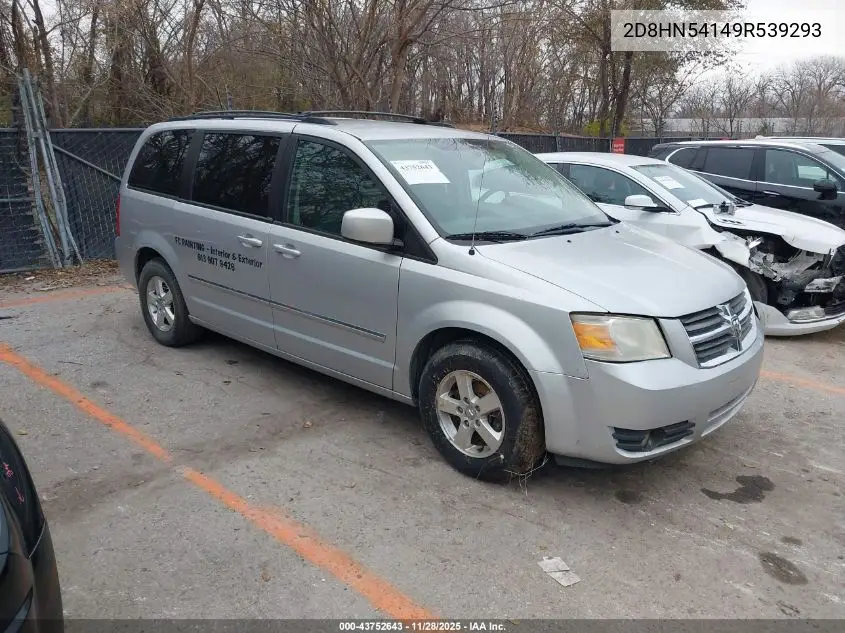 2D8HN54149R539293 2009 Dodge Grand Caravan Sxt