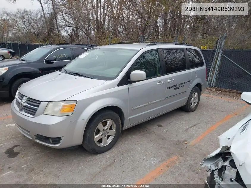 2D8HN54149R539293 2009 Dodge Grand Caravan Sxt