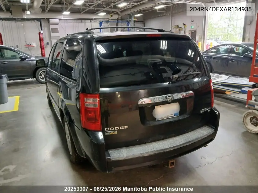 2D4RN4DEXAR134935 2010 Dodge Grand Caravan Se