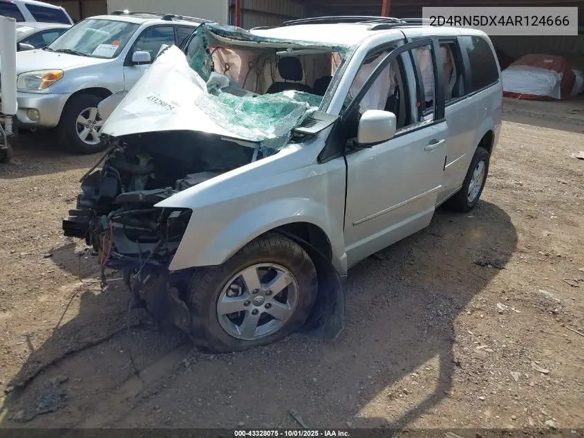 2D4RN5DX4AR124666 2010 Dodge Grand Caravan Sxt