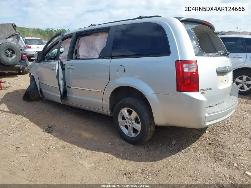 2D4RN5DX4AR124666 2010 Dodge Grand Caravan Sxt