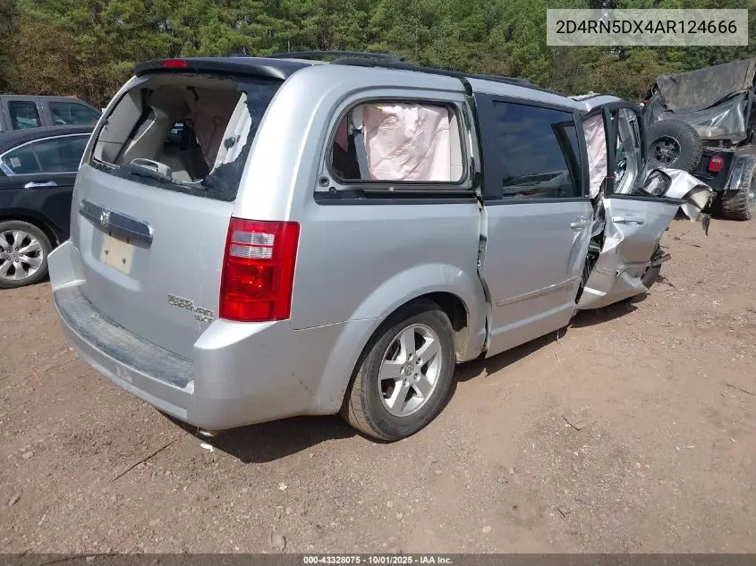 2D4RN5DX4AR124666 2010 Dodge Grand Caravan Sxt