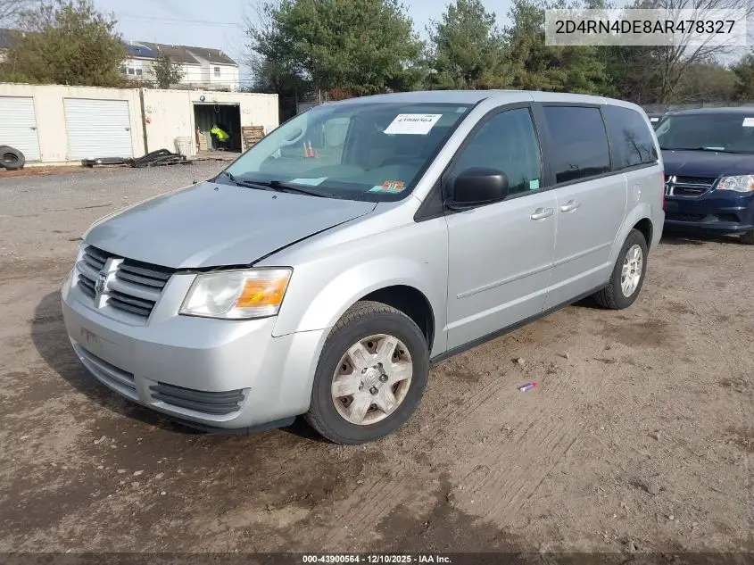 2D4RN4DE8AR478327 2010 Dodge Grand Caravan Se
