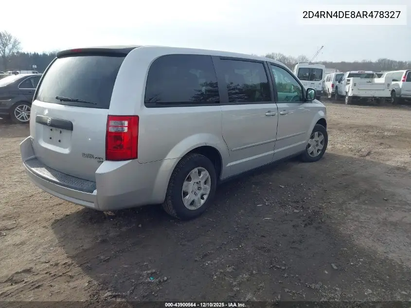 2D4RN4DE8AR478327 2010 Dodge Grand Caravan Se