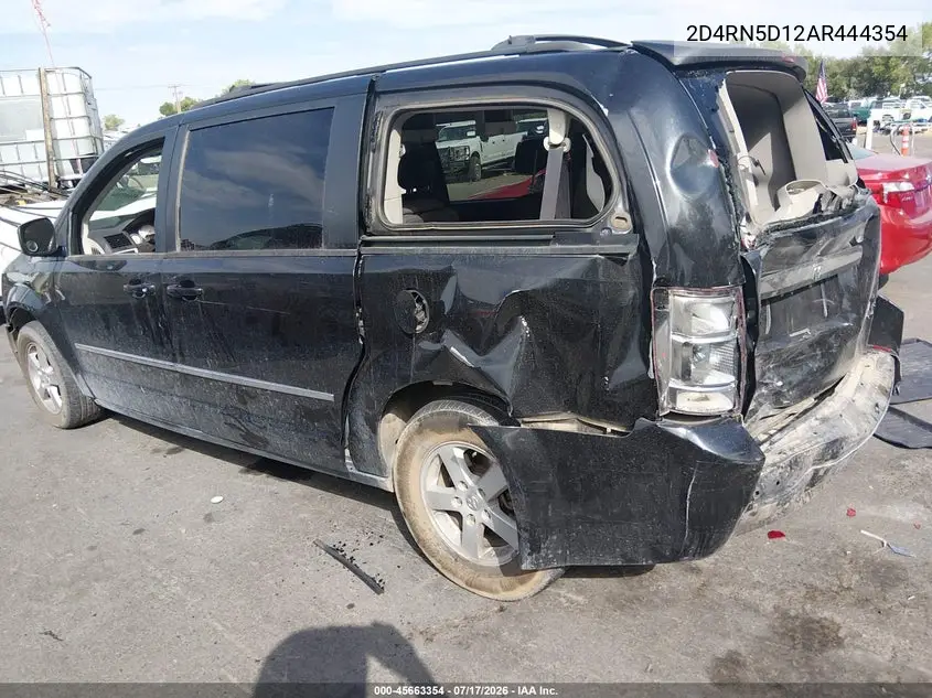 2010 Dodge Grand Caravan Sxt VIN: 2D4RN5D12AR444354 Lot: 45663354