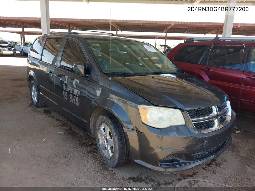2011 Dodge Grand Caravan Mainstreet VIN: 2D4RN3DG4BR777200 Lot: 45562819