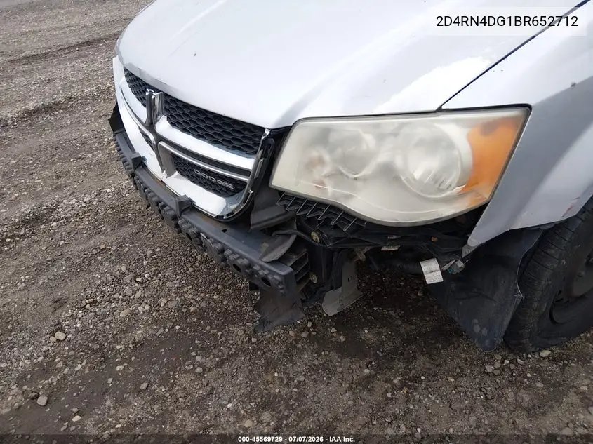 2011 Dodge Grand Caravan Express VIN: 2D4RN4DG1BR652712 Lot: 45569729