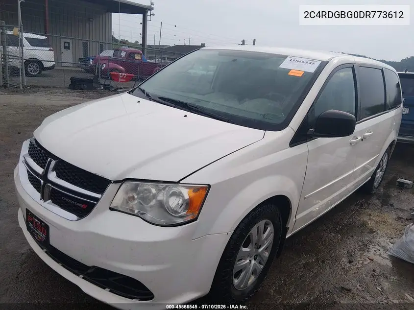 2013 Dodge Grand Caravan Se VIN: 2C4RDGBG0DR773612 Lot: 45566545