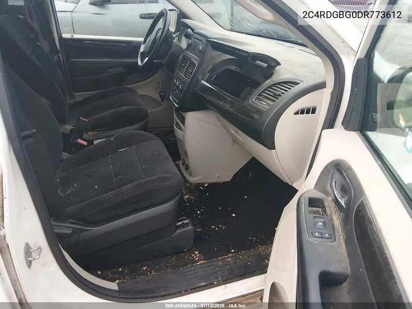 2013 Dodge Grand Caravan Se VIN: 2C4RDGBG0DR773612 Lot: 45566545