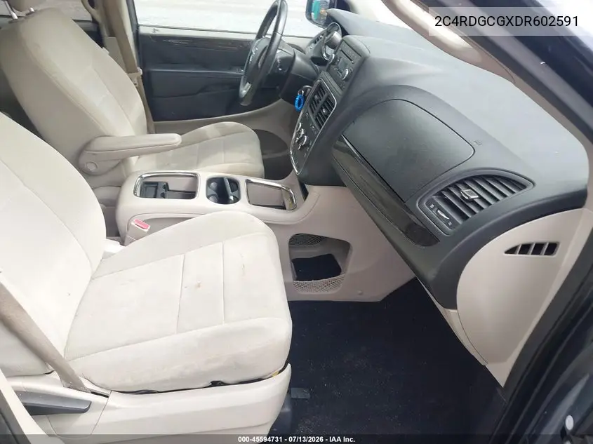 2013 Dodge Grand Caravan Sxt VIN: 2C4RDGCGXDR602591 Lot: 45594731