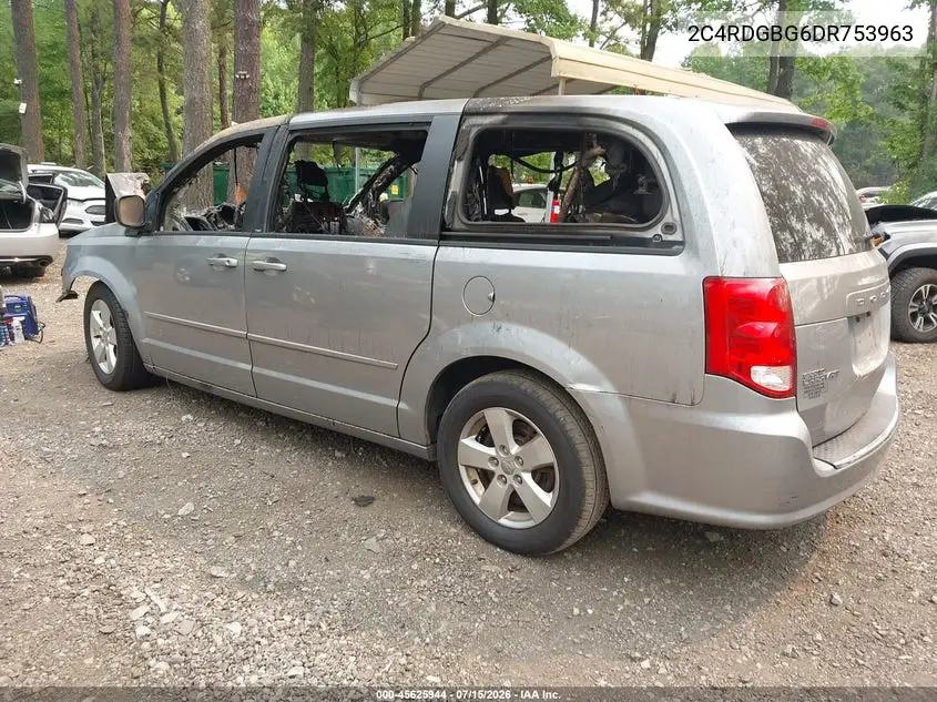 2013 Dodge Grand Caravan Se VIN: 2C4RDGBG6DR753963 Lot: 45625944